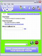 клиент для Windows Voip провайдер LowRateVoip.com